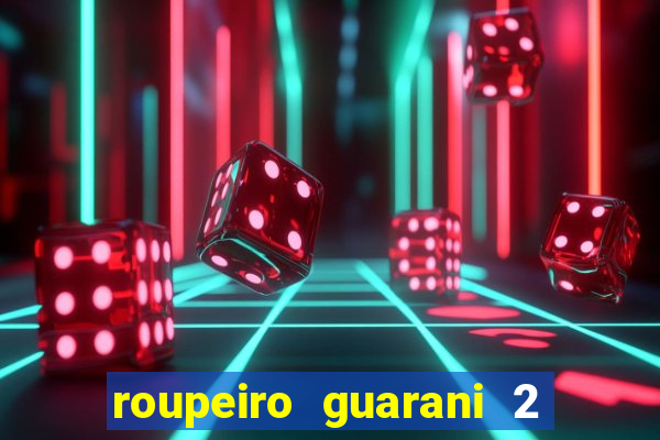 roupeiro guarani 2 portas de correr com espelho